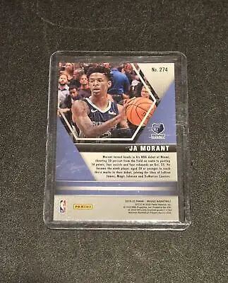 Ja Morant Memphis Grizzlies Panini Mosaic basketball card 2019-20 product image