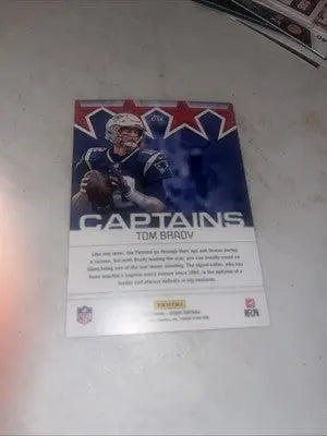 Tom Brady football card from 2019 Score NFL Insert for New England Patriots #C-14 MINT