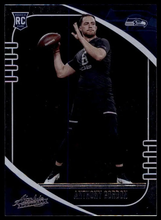 2020 Panini Absolute Rookie Anthony Gordon #105 Seattle Seahawks Football Card - Football Card