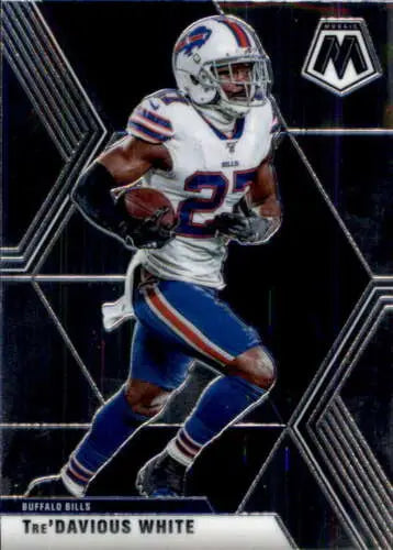 Tre’Davious White football card from 2020 Panini Mosaic with original gloss finish