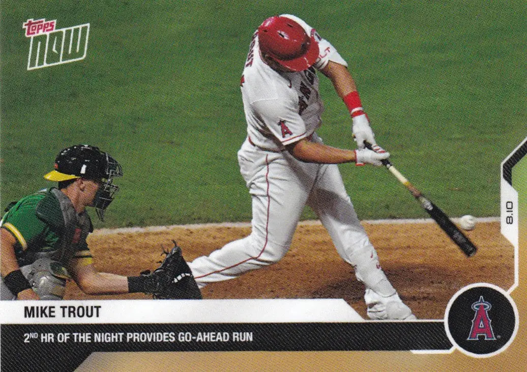 Mike Trout 2020 TOPPS NOW #84 Baseball Card from Angels Trading Cards collection