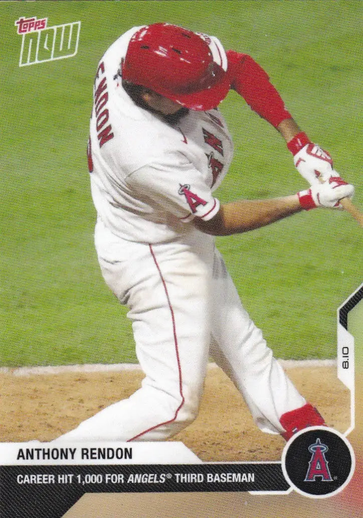 Anthony Rendon baseball card from 2020 TOPPS NOW, perfect for trading card collectors