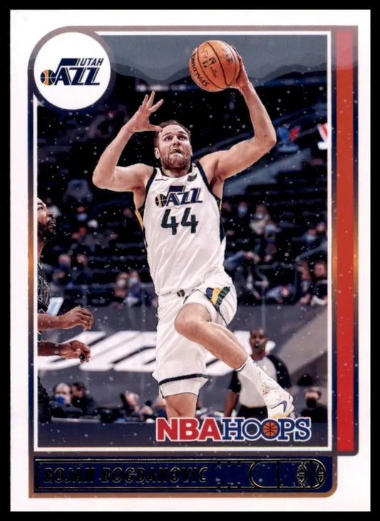2021-22 Panini NBA Hoops Winter Bojan Bogdanovic #159 Utah Jazz Basketball Card