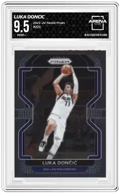 Graded Panini Prizm Luka Dončić Arena Club basketball card 2021-22 9.5