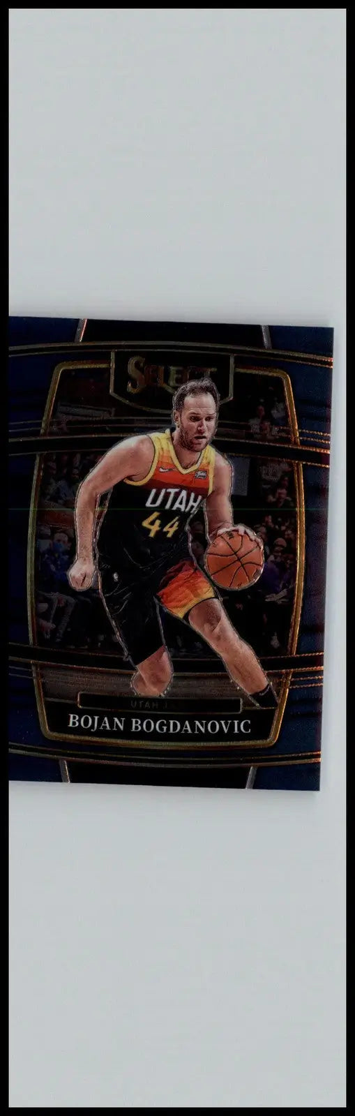 Bojan Bogdanovic basketball card Panini Select Bojan Bogdanovic Blue Utah Jazz