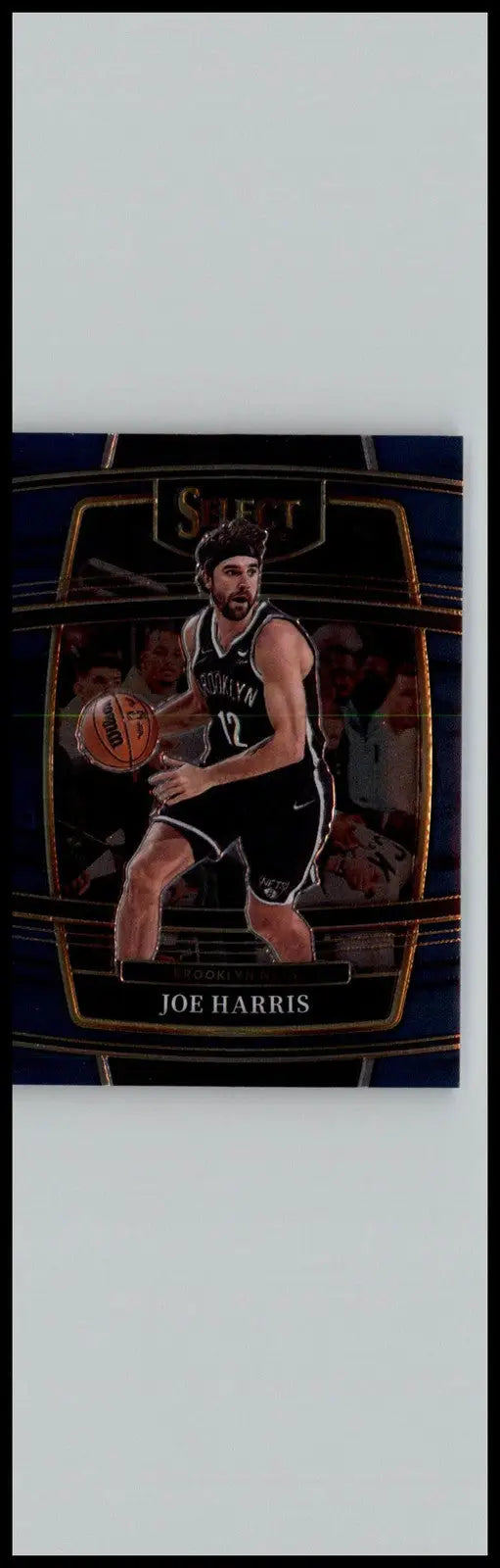 Joe Harris Blue Prizms basketball card from 2021-22 Panini Select Brooklyn Nets