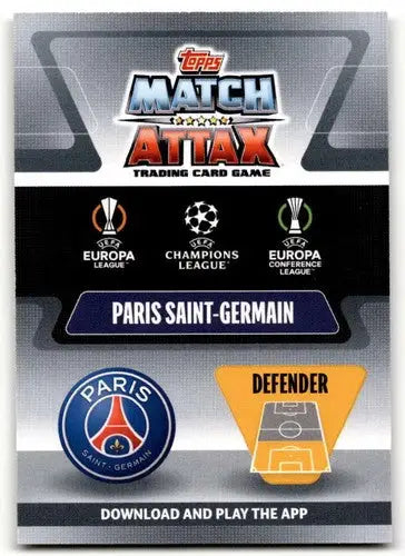 Original gloss of Topps Match Attax UEFA Champions League Abdou Diallo card