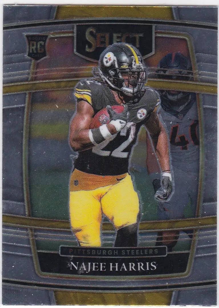 2021 Panini Select #53 Najee Harris RC Concourse Pittsburgh Steelers - Trading Card