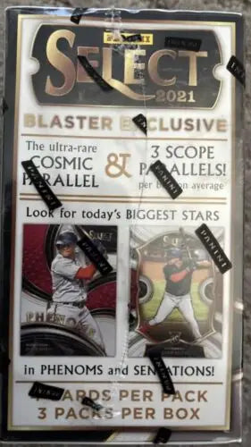 2021 Panini Select MLB Baseball Blaster Box - Factory Sealed MLB Baseball Blaster