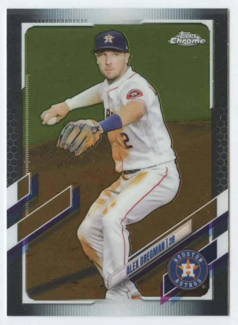 Alex Bregman 2021 Topps Chrome #149 NM-MT Baseball Card Houston Astros