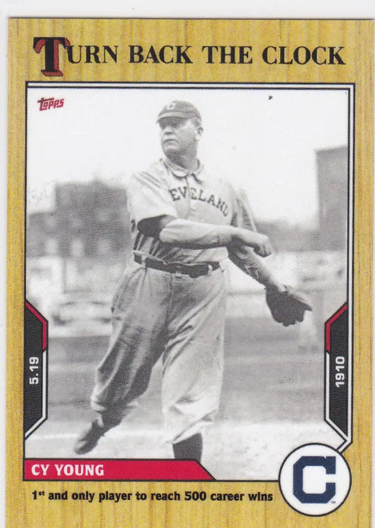 2021 TURN BACK THE CLOCK #49 CY YOUNG- CLEVELAND NAPS
