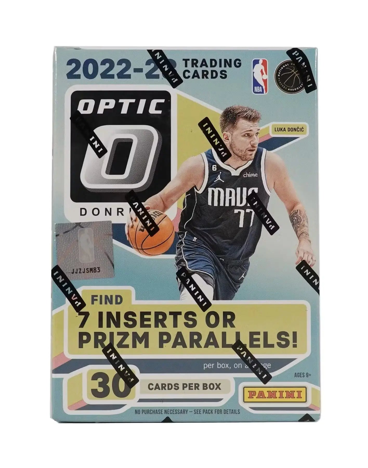 2022-23 Donruss Optic Basketball trading card box with rated rookies insert