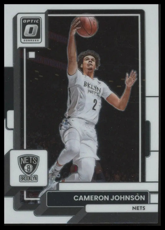2022-23 Panini Donruss Optic Cameron Johnson #131 Brooklyn Nets Basketball Card - Basketball Card