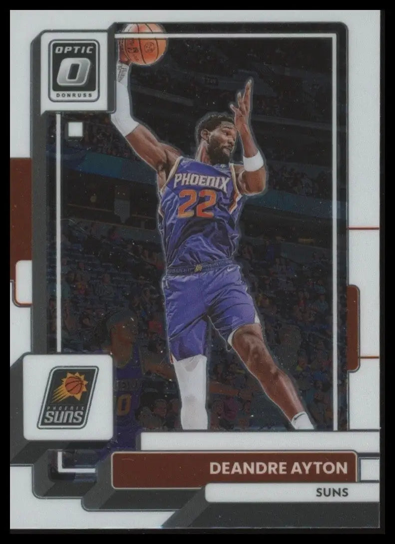 2022-23 Panini Donruss Optic DeAndre Ayton #126 Phoenix Suns Basketball Card NBA