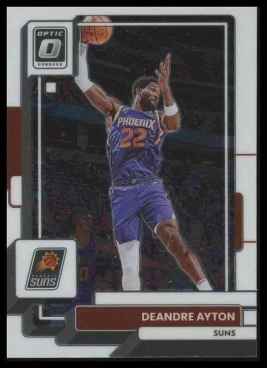 2022-23 Panini Donruss Optic DeAndre Ayton #126 Phoenix Suns Basketball Card NBA