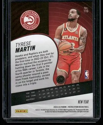 2022-23 Tyrese Martin Panini Revolution basketball trading card for year Tyrese Martin