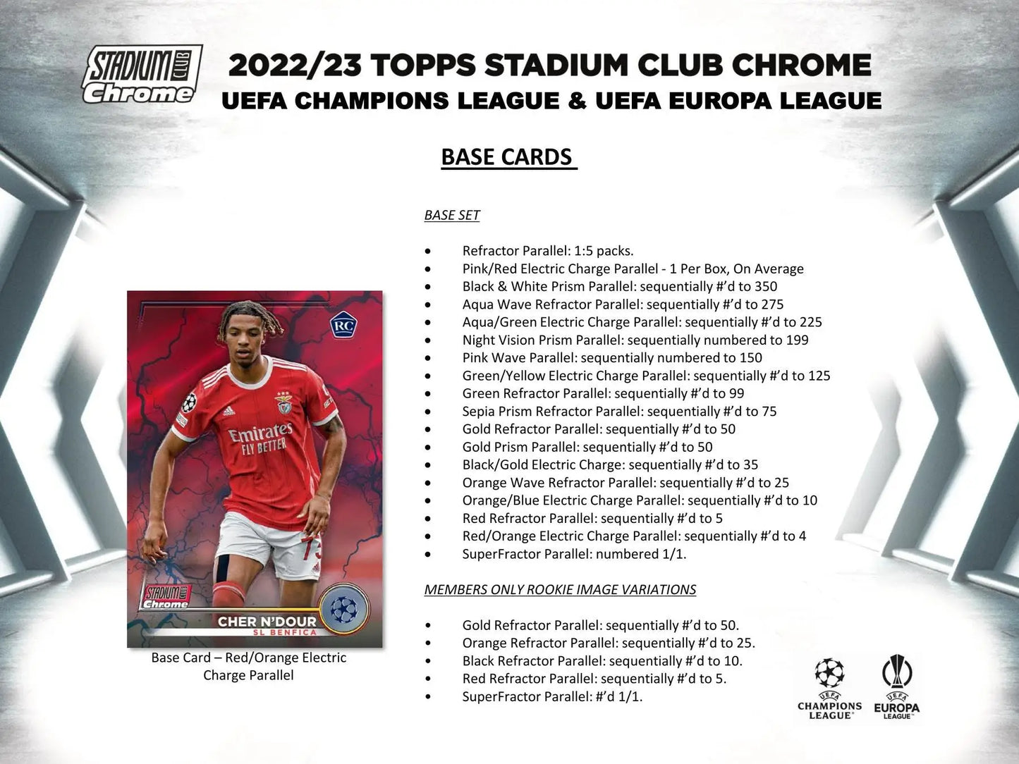 Trading card checklist featuring wave refractor parallel and prism refractor parallel options