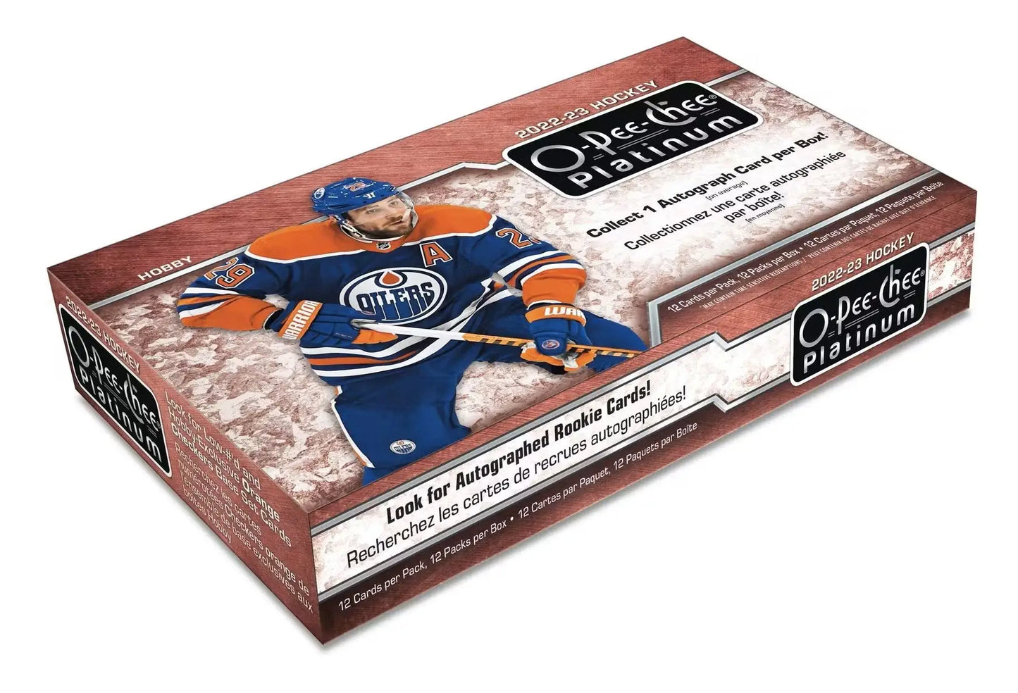 2022-23 Upper Deck O-Pee-Chee Platinum Hockey Hobby Box with base set and marquee rookies