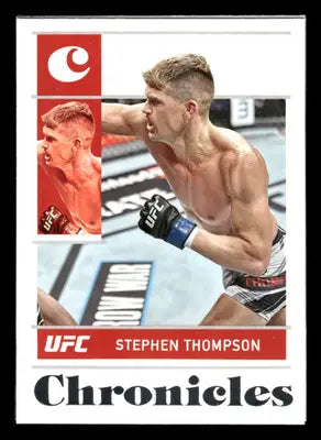 2022 Panini Chronicles Black UFC Glover Teixeira #215 Mixed Martial Arts (MMA) - Trading Card