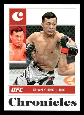 2022 Panini Chronicles UFC Chan Sung Jung #11 Mixed Martial Arts - Trading Card