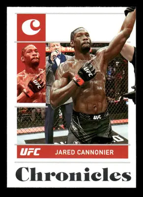 2022 Panini Chronicles UFC Jared Cannonier #35 Mixed Martial Arts (MMA) - Trading Card