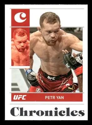 2022 Panini Chronicles UFC Petr Yan #40 Mixed Martial Arts (MMA) - Trading Card