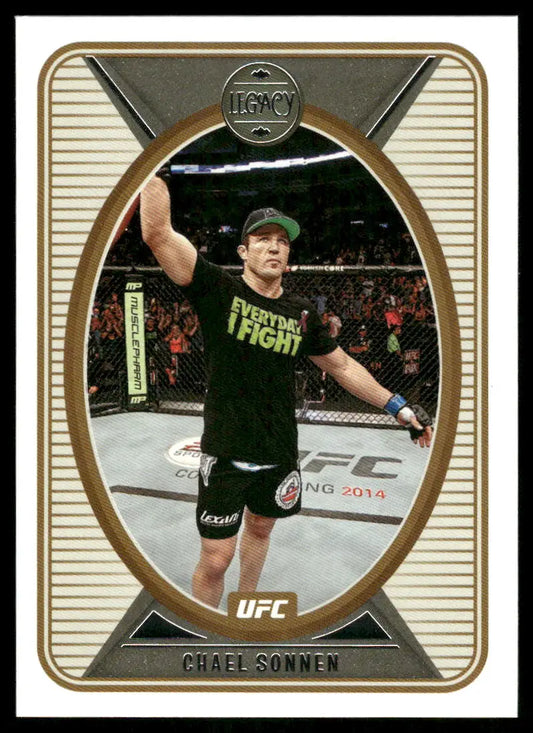 UFC Chael Sonnen trading card from 2022 Panini Legacy UFC collection