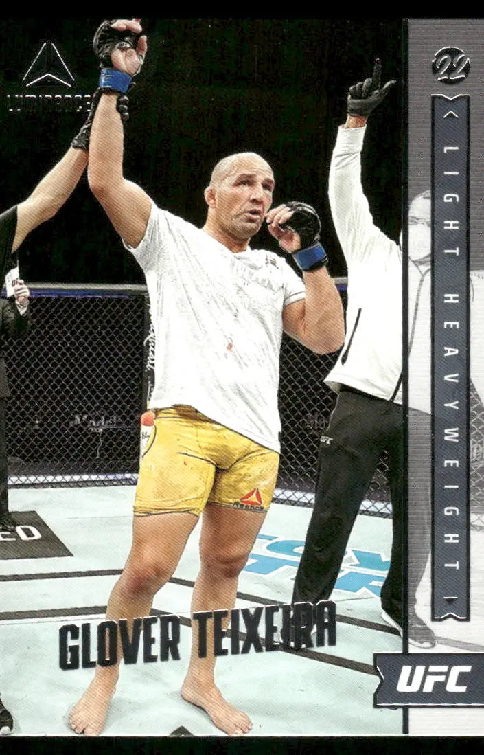 UFC Glover Teixeira trading card from 2022 Panini Luminance UFC collection