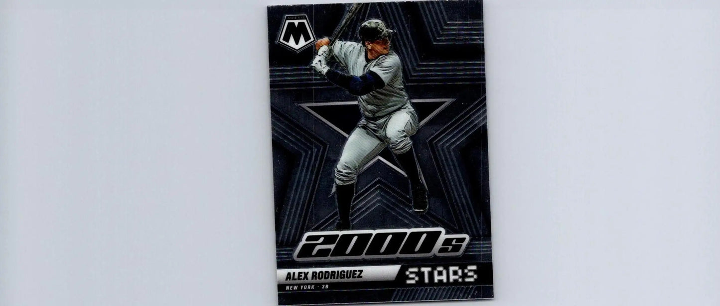 Alex Rodriguez trading card from 2022 Panini Mosaic #298 collectors edition