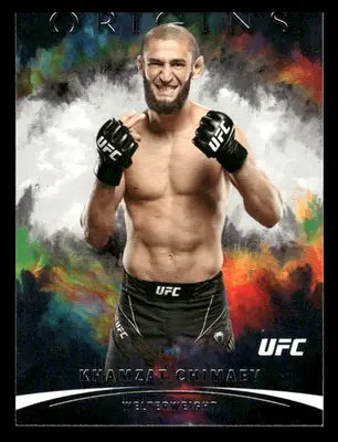2022 Panini Origins UFC Khamzat Chimaev #138 Mixed Martial Arts (MMA) - Trading Card