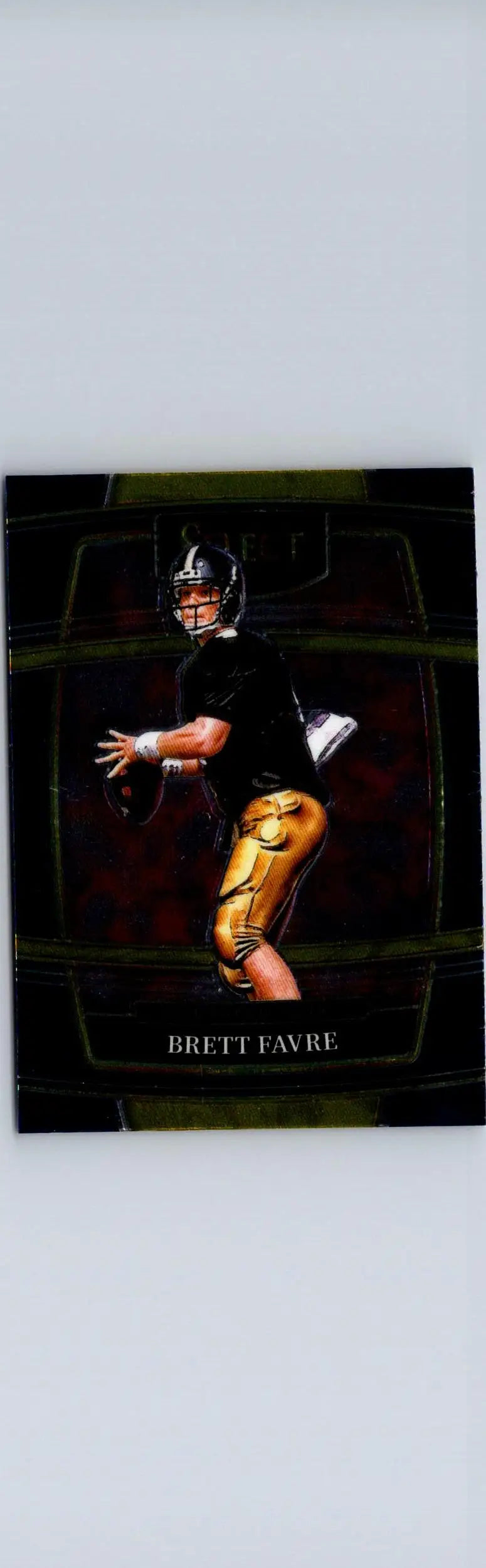 Brett Favre football card from 2022 Panini Select Draft Picks collection