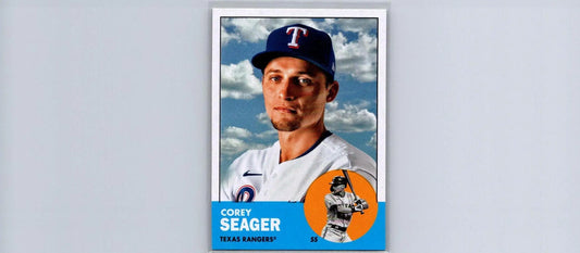 Corey Seager baseball card from 2022 Topps Archives #70 trading cards collection