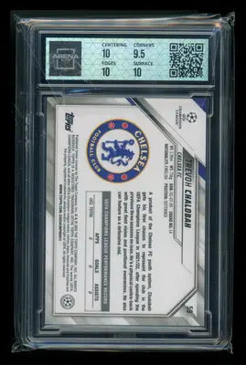 2022 Topps Chrome UEFA Champions League Trevoh Chalobah #59 RC Arena Club 10