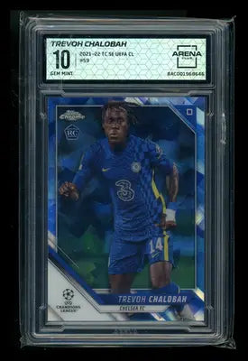 2022 Topps Chrome UEFA Champions League Trevoh Chalobah #59 RC Arena Club 10
