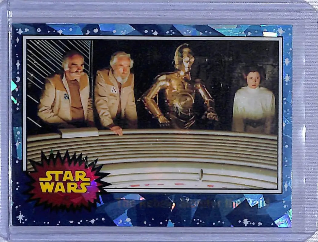 Star Wars trading card 2022 Topps Star Wars Sapphire Rebels Monitor the Raid NM-MT