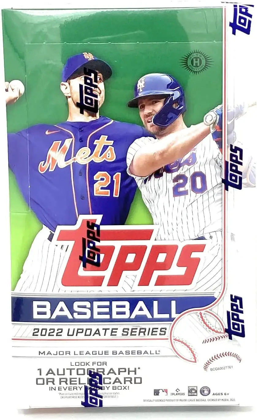 2022 Topps Update Series Baseball Hobby Box with Gold, Red, and Platinum Parallels