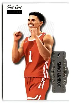 Johnny Davis basketball card from 2022 Wild Card Matte Limited Base Cards collection