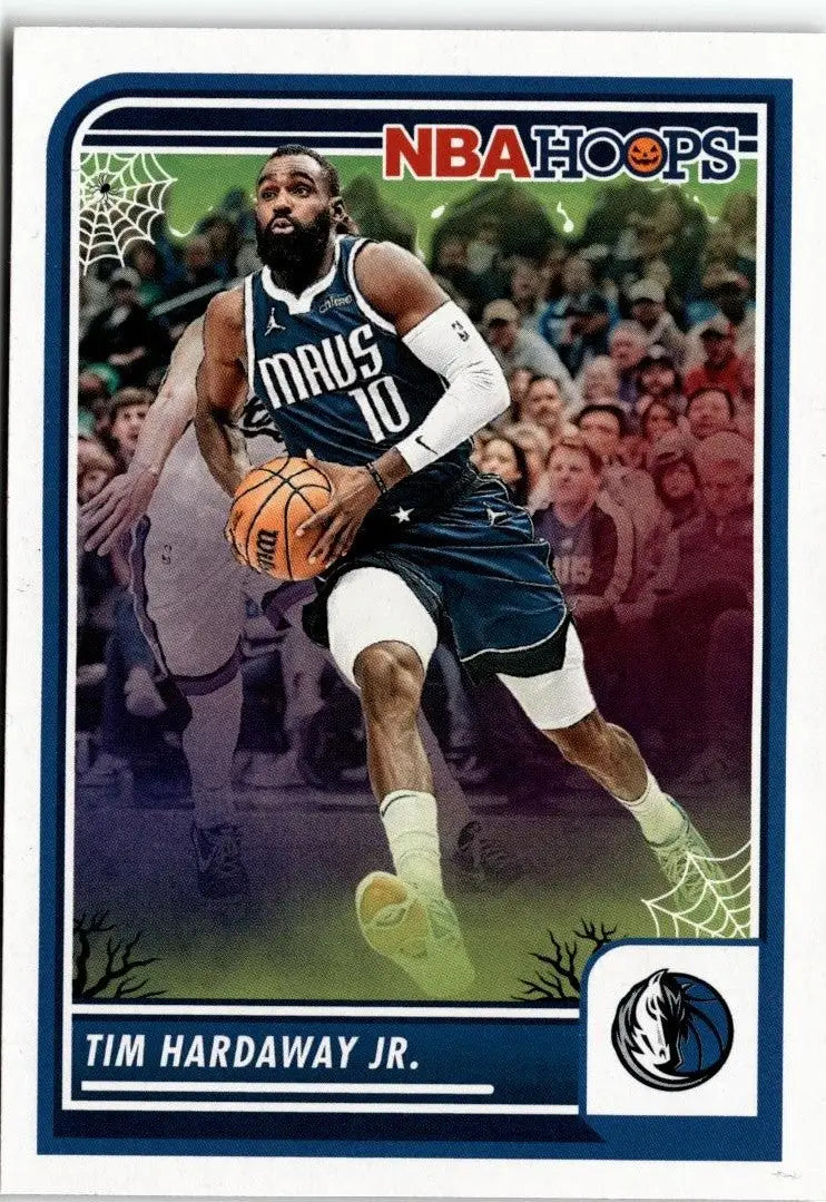 Tim Hardaway Jr NBA Hoops Haunted Hoops trading card from 2023-24 Hoops Haunted Hoops series