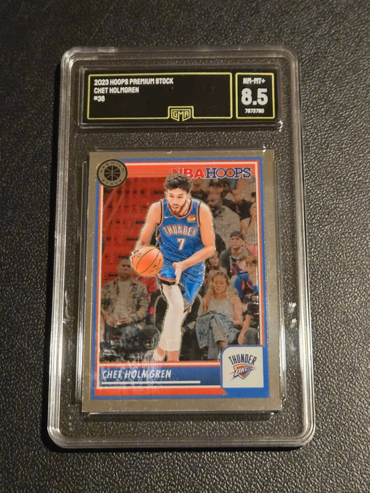 2023-24 Hoops Premium Stock #38 Chet Holmgren GMA 8.5