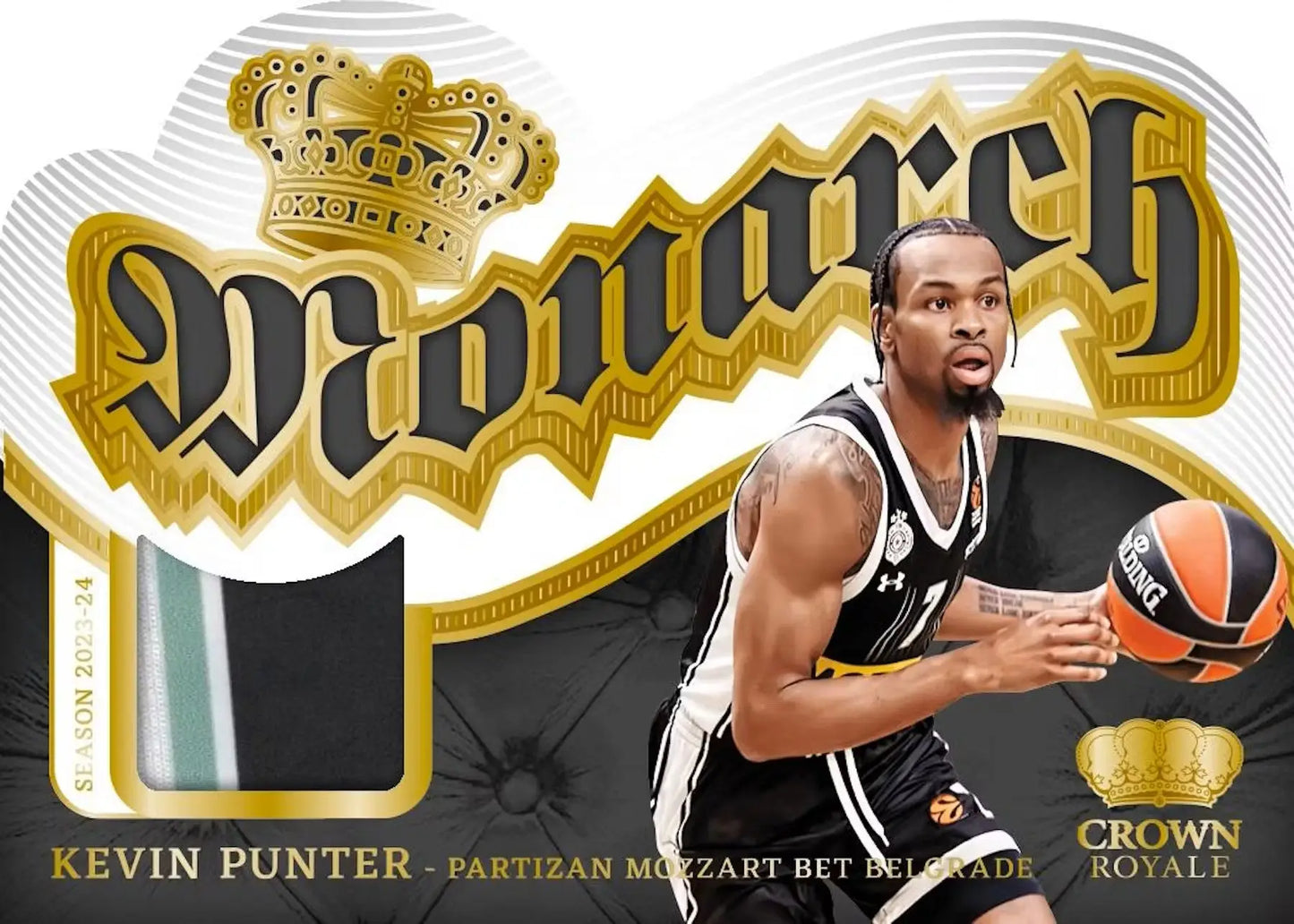 Basketball trading card from 2023/24 Panini Crown Royale Turkish Airlines EuroLeague collection