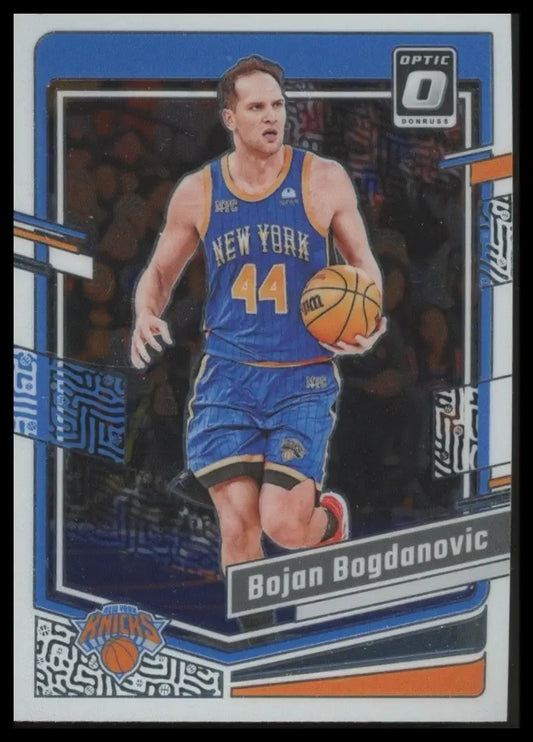 2023-24 Panini Donruss Optic Bojan Bogdanovic #134 New York Knicks Basketball - Basketball Card