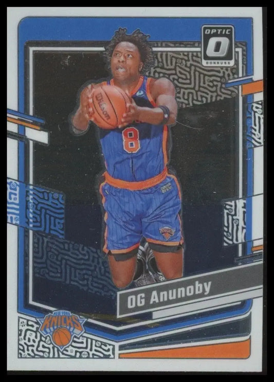 2023-24 Panini Donruss Optic OG Anunoby #191 New York Knicks Basketball Card NBA - Basketball Card