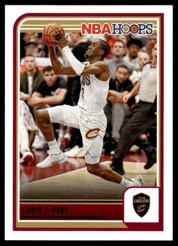 Original gloss Panini Hoops basketball trading card of Caris LeVert Cavaliers 2023-24