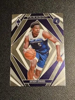 Anthony Edwards basketball card from Panini Phoenix 2023-24 Anthony Edwards Paragon