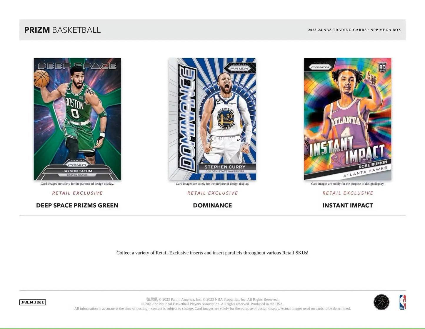 Three NBA basketball trading cards featuring Pink Ice Prizms in artistic styles