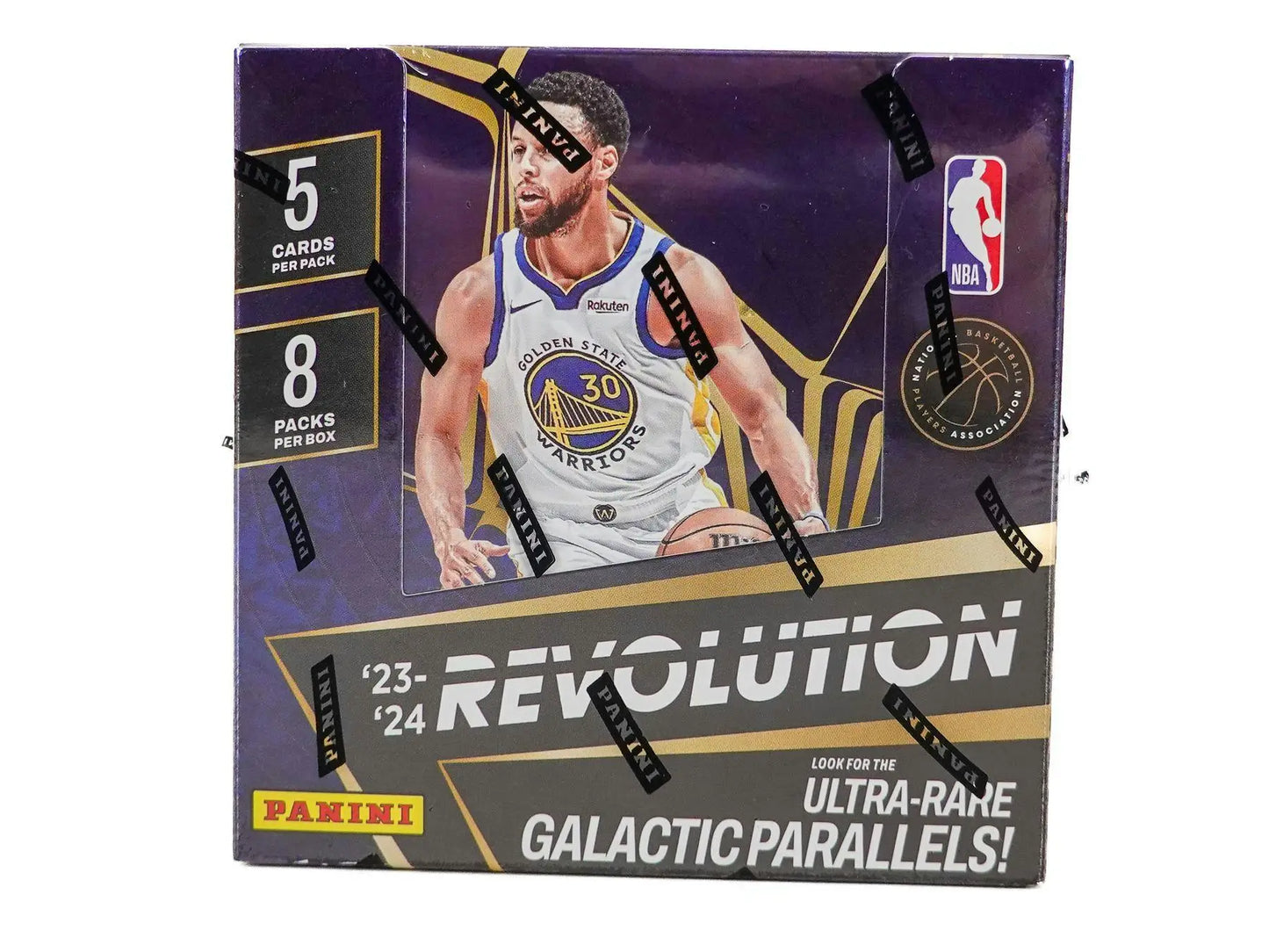 2023-24 Panini Revolution Basketball Hobby Box with randomly inserted autographs and parallels