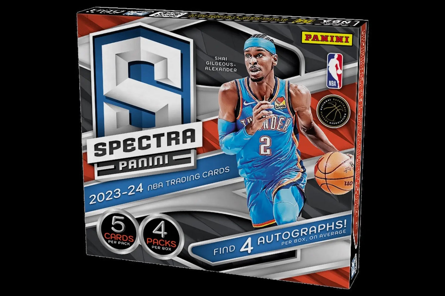 Spectra Basketball Panini Spectra Basketball 2023-24 Hobby Box for trading cards