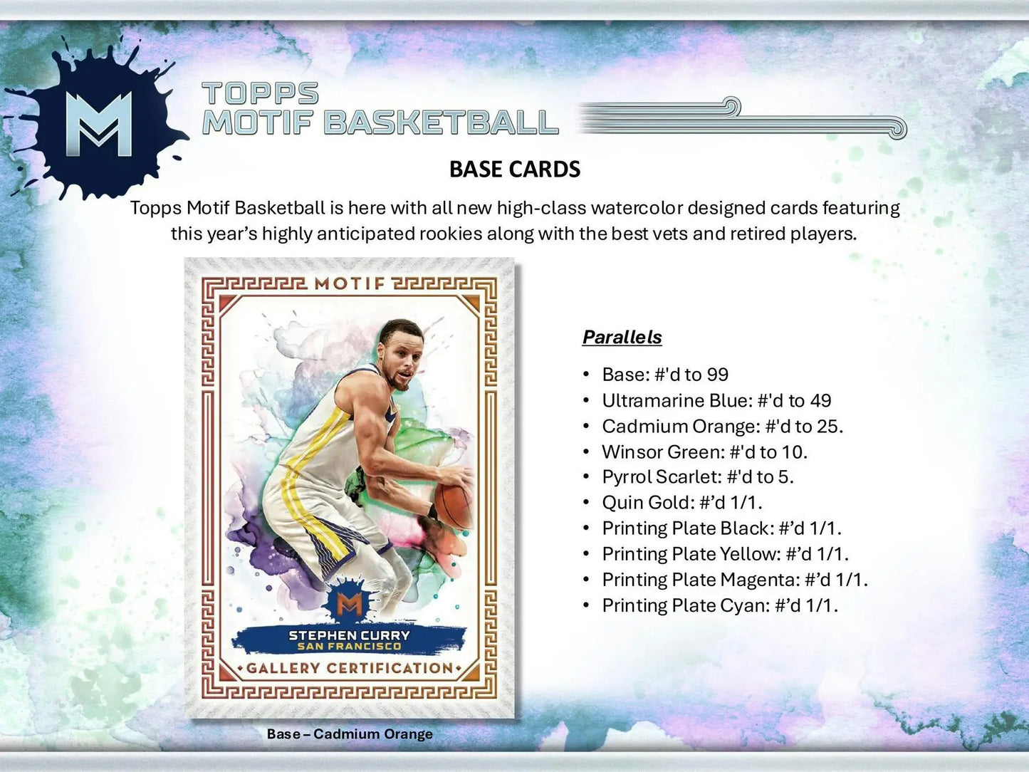 Topps Motif Basketball card from 2023-24 Topps Motif Basketball Hobby Box