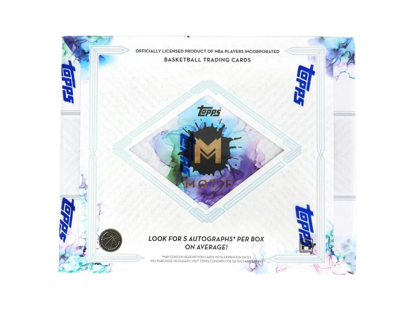 Topps Motif Basketball trading card box for 2023-24 Topps Motif Basketball Hobby Box