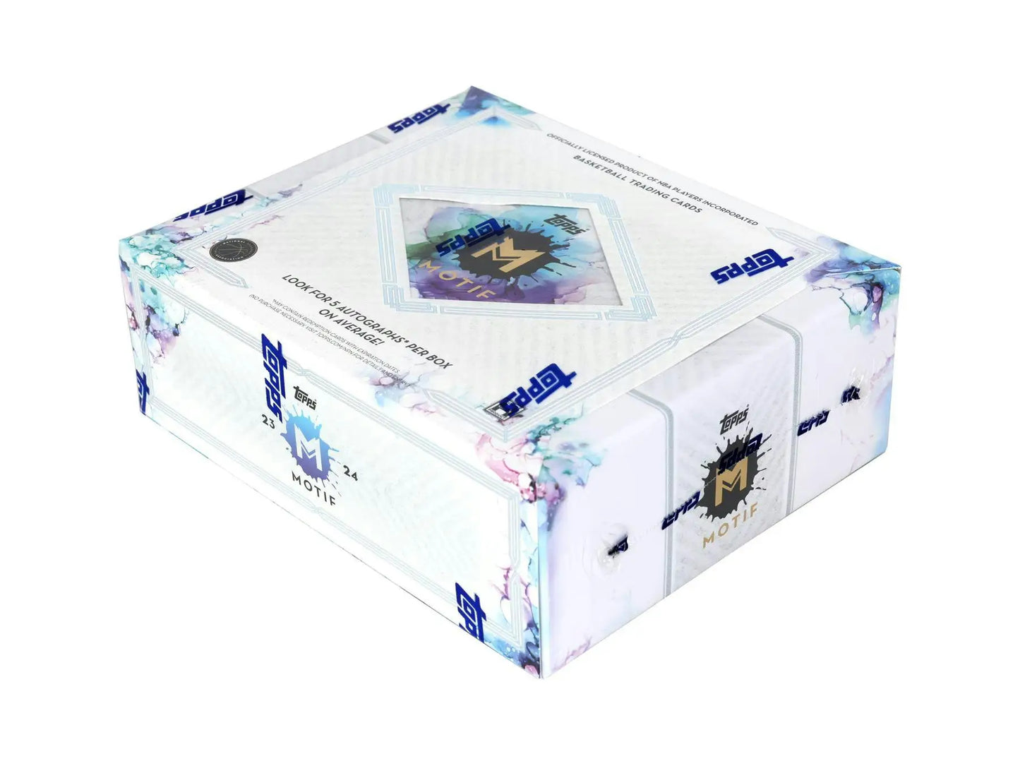 2023-24 Topps Motif Basketball Hobby Box with Topps Motif basketball trading cards